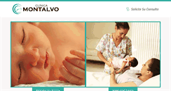 Desktop Screenshot of clinicamontalvo.com
